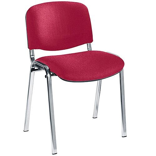 Jemini Ultra Multi-Purpose Stacking Chair Chrome Legs/Claret KF03351 Jemini Ultra Multi-Purpose Stacking Chair Chrome Legs/Claret KF03351