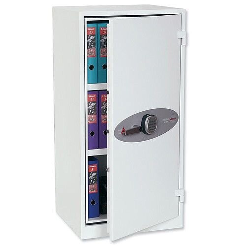 Phoenix Fire Ranger FS1511K Size 1 Fire Safe with Key Lock White 230L 30min Fire Protection Phoenix Fire Ranger FS1511K Size 1 Fire Safe with Key Lock White 230L 30min Fire Protection