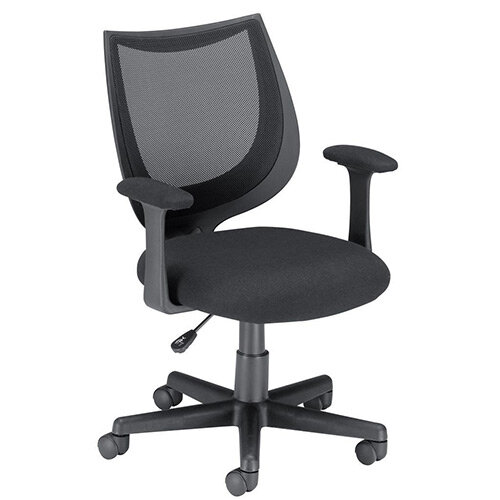 Influx Gleam SoHo Task Operator Office Armchair Mesh Seat Black