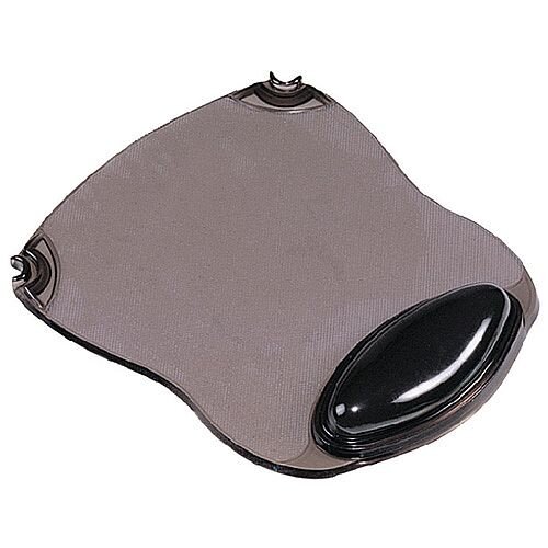 Q-Connect Clear Gel Mouse Mat Grey KF20084