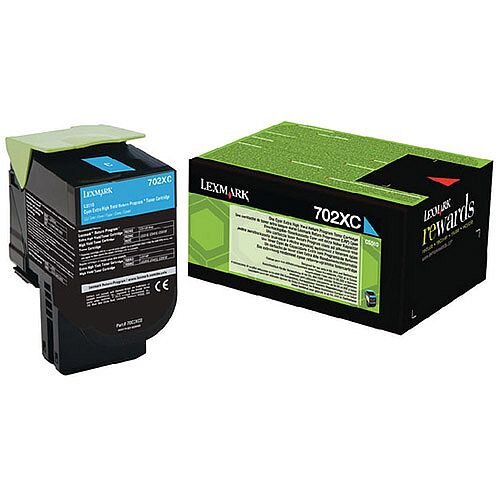 Lexmark Cyan Rp Toner Cartridge Extra High Yield 70C2XC0 Lexmark Cyan Rp Toner Cartridge Extra High Yield 70C2XC0