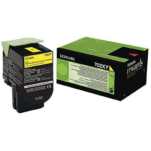 Lexmark Yellow Rp Toner Cartridge Extra High Yield 70C2XY0 Lexmark Yellow Rp Toner Cartridge Extra High Yield 70C2XY0
