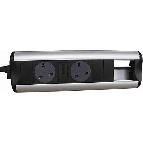 CR Ozone D2 Power Sockets 2 Data Outlets 50 x 25mm OZONE22 CR Ozone D2 Power Sockets 2 Data Outlets 50 x 25mm OZONE22