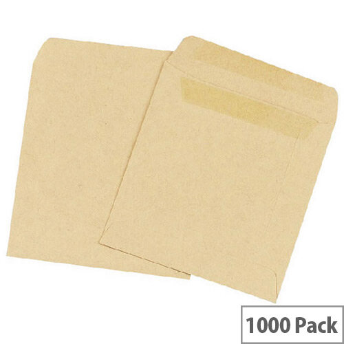 Q Connect Wage Envelope 108x102mm Plain Manilla Self-Seal Pack of 1000 KF3420 Q Connect Wage Envelope 108x102mm Plain Manilla Self-Seal Pack of 1000 KF3420