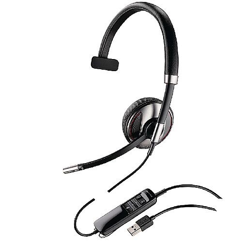 Plantronics Blackwire C710-M USB Headset Monaural Microsoft-compatible 87505-01 Plantronics Blackwire C710-M USB Headset Monaural Microsoft-compatible 87505-01