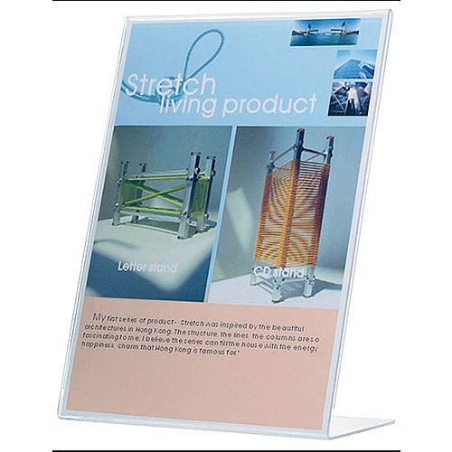 Q-Connect Slanted Sign Holder L-Shape A5 KF04178