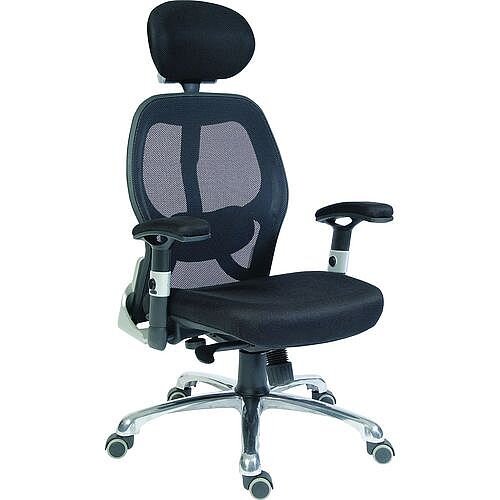 Cobham Contemporary Mesh Back Executive Office Chair Black