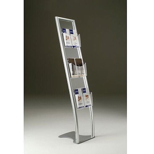 Vision Literature Display Stands 6 DL Size Pockets 1/3 A4 Vision Literature Display Stands 6 DL Size Pockets 1/3 A4