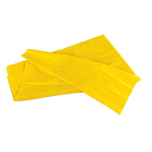 Clinical Waste Bags Sacks Medium Duty Yellow 90L Pack of 200 Hunt