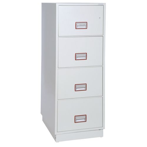 4 Drawer Fire Proof Filing 1495mm High Hunt Office UK