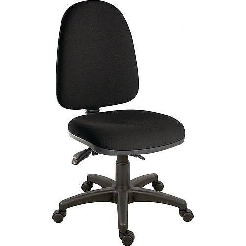 Ergotrio Ergonomic Posture High Back Task Operator Office Chair Black