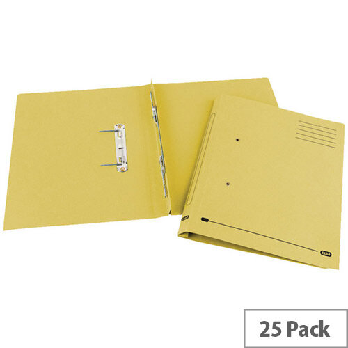 Transfer Spring File Recycled Foolscap Yellow 35mm Pack 25 Elba Spirosort Transfer Spring File Recycled Foolscap Yellow 35mm Pack 25 Elba Spirosort