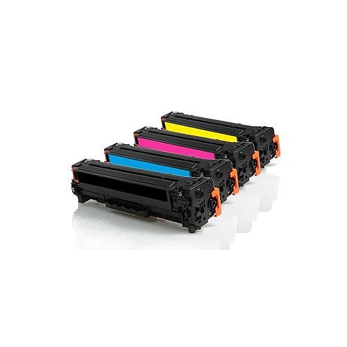 Compatible HP 304A Laser Toner Multi-Pack CC530 4-Colour >3500 each Page Yield Compatible HP 304A Laser Toner Multi-Pack CC530 4-Colour >3500 each Page Yield