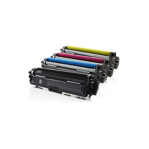 Compatible Brother TN241 Laser Toner Multi-Pack 4-Colour 2500 each Page Yield - Designed for the following Brother machines: DCP-9020CDW, HL-3140CW, HL-3150CDW, HL-3170CDW, MFC-9140CDN, MFC-9330CDW, MFC-9340CDW