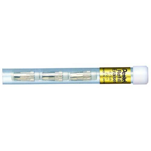 Pentel Mechanical Pencil Eraser Refill White (Pack 4) HuntOffice.co.uk