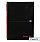 Black n Red A4 Wirebound Book Recycled 140 Pages H67023 Pack 5