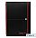 Black n Red A5 Wirebound Book Recycled Polypropylene 140 Pages L67027 Pack 5