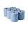 2Work Pack of 6 Dispenser Centrefeed Cleaning Paper Towel Rolls 3Ply Blue Rolls 135m 2W00083