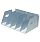 Lever Arch Filing Rack Portable Grey A4 Rigid Metal