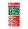 Stewart Superior Safety Sign CO2 Fire Extinguisher 280x90mm Self Adhesive Vinyl