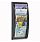 Quick Fit Literature Holder Wall Mount 4 x A4 Pockets Black