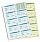 Durable Visitors Book Refill of 300 W90xH60mm Badge Inserts 1466/00