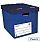 5 Star Archive Storage Box Foolscap Superstrong Blue 10 Pack 