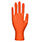 Portwest A930 Pack of 100 Nitrile HD Disposable Gloves Orange XL