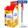 Bic Cristal Red Medium Ballpoint Pens Clear Barrel (Pack 50) 837361