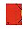 Europa 7-Part Organiser A4 Red 5221Z