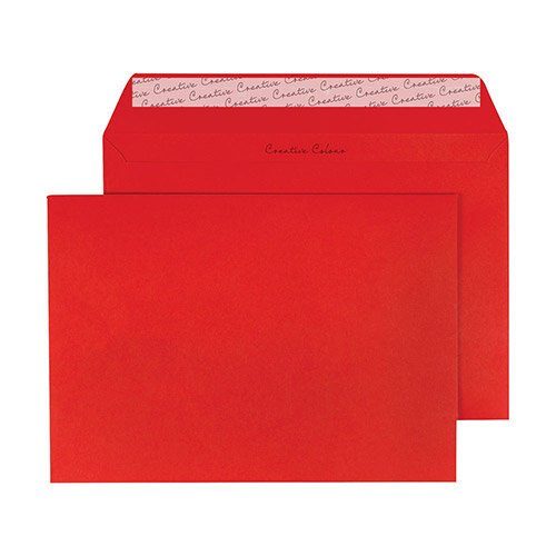 Blake C5 Red Coloured Wallet Envelopes (Pack 250)