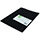 Q-Connect Display Book, 10-Pocket, Black - Compact Document Organiser for Home or Office