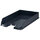 Rexel Choices Letter Tray, A4, Black (Ref 2115598) - Durable Tray for Organising Documents