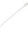 StarTech.com 4 Inches(10cm) Cable Ties with Mounting Hole - 1/16 Inches(2mm) wide, 7/8 Inches(24mm) Bundle Dia. 18lb(8kg) Tensile Strength, Nylon 66 Self Locking Ties w/Screw Hole, UL Listed, 100 Pack, Releasable cable tie, Nylon, Plastic, White, 2.5 cm, 