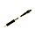 Q-Connect Retractable Ballpoint Pen, Black (Pack of 10) - Comfortable and Consistent Writing for Office or School