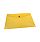 A4 Envelope Wallet Plastic Transparent Yellow Pack 12 Q-Connect