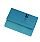 Document Wallet Half Flap Foolscap Blue Pack 50 Q-Connect