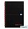 Black n Red A5 Wirebound Book Ruled and Perforated 140 Pages L67000 Pack 5
