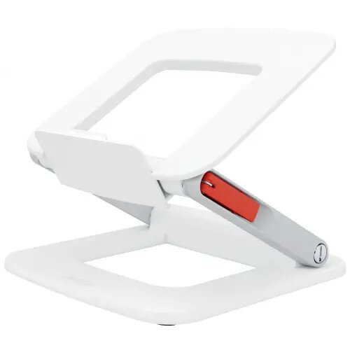 Leitz Ergo Adjustable Multi-Angle Laptop Stand White 258x45x253mm 64240001