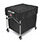 Rubbermaid 1889864 Collapsible X-Cart Cover For 300L Model Black Single Pack