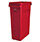 Rubbermaid Slim Jim 87L Waste Container With Venting Channels Red