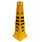 Rubbermaid Safety Cone With Multilingual Caution Imprint & Wet Floor Symbol Yellow