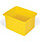 Rubbermaid 28L Polypropylene Organising Box Yellow Single Pack