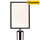 Sign Holder  Portrait A4 For Advance Barrier System