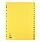 Index A-Z A4 20-Part Buff Subject Dividers WX26011