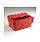 Attached Lid Container 54 Litre Red 375816