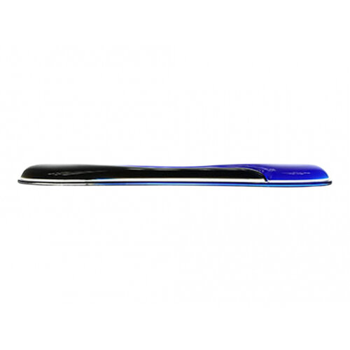 Kensington Duo Gel Mouse Wristrest Wave - Mouse pad with wrist pillow - black, blue