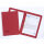 Guildhall Spring Transfer File Manilla Foolscap 315gsm Red (Pack 50) - 348-REDZ
