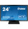 iiyama ProLite T2452MSC-B1 computer monitor 60.5 cm (23.8") 1920 x 1080 pixels Full HD LCD Touchscreen Multi-user Black