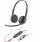POLY Blackwire 3225 Stereo USB-C Headset +3.5mm Plug +USB-C/A Adapter
